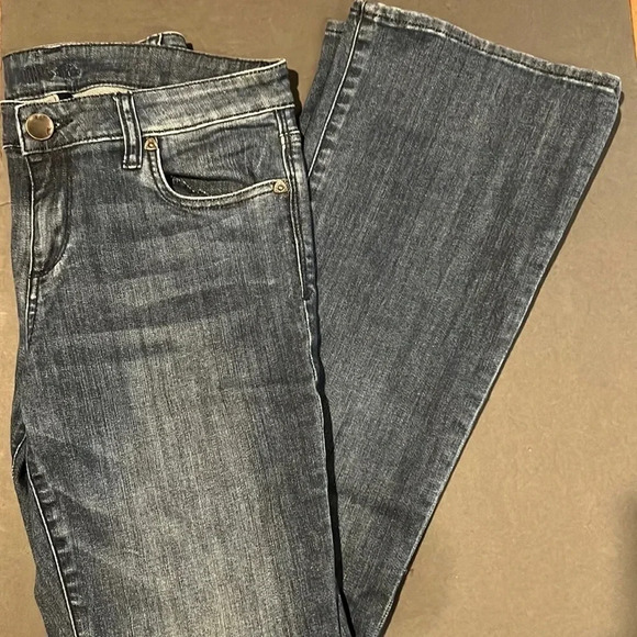 Kut From The Kloth Farrah Baby Bootcut Jeans Size 6 - Picture 2 of 6